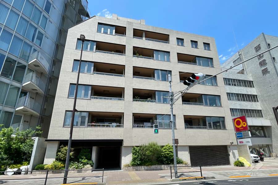 クラッシィハウス白金の外観（南側から）