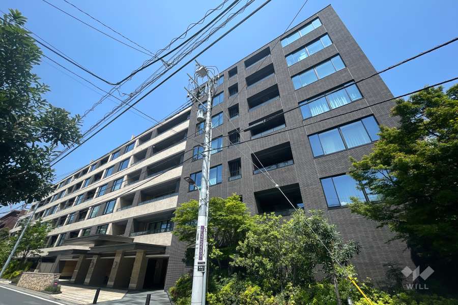 ザパークハウスグラン南青山高樹町の外観（南東側から）