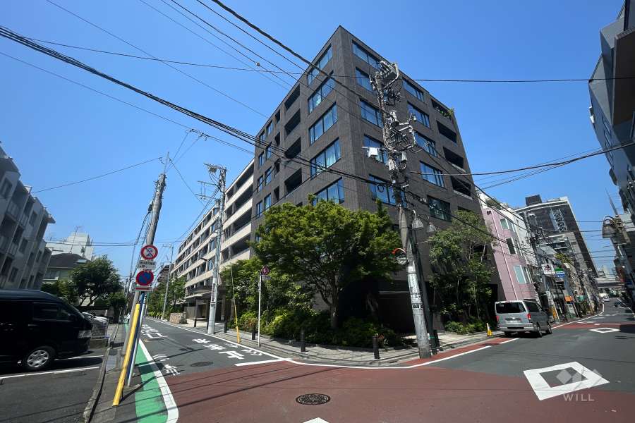 ザパークハウスグラン南青山高樹町の外観（南東側から）