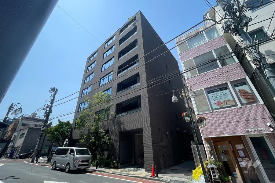 ザパークハウスグラン南青山高樹町の外観（北東側から）