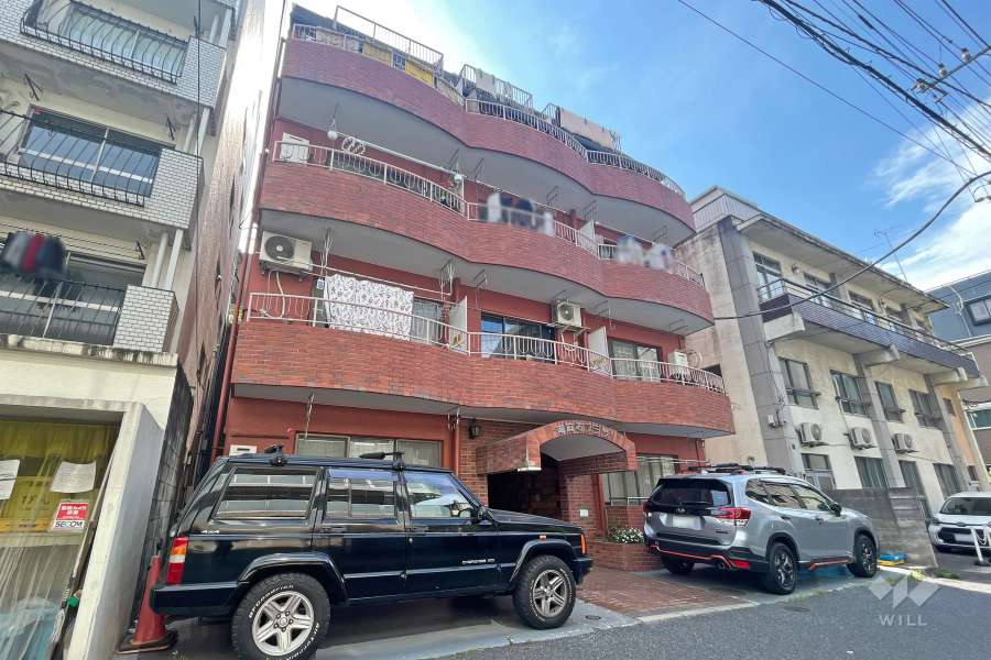 南麻布プラザの外観（南東側から）