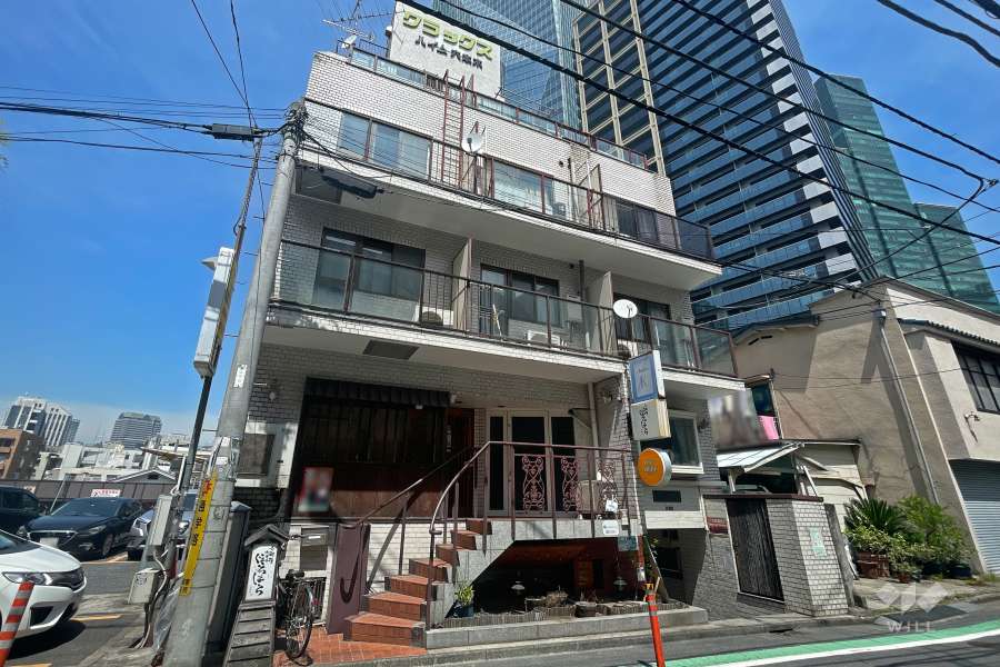 クラックスハイム六本木の外観（南西側から）