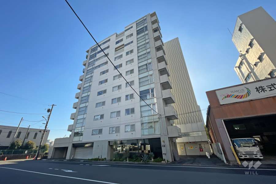 レグノオンザベイの外観（北西側から）