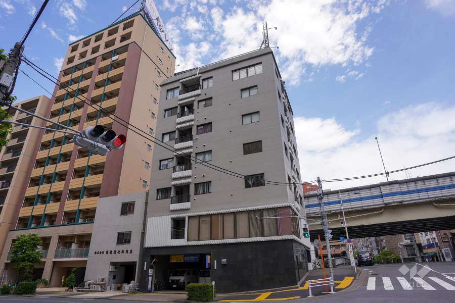 ストークコージィ芝公園の外観（南東側から）