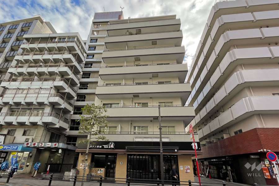 シティマンション赤坂の外観（北西側から）
