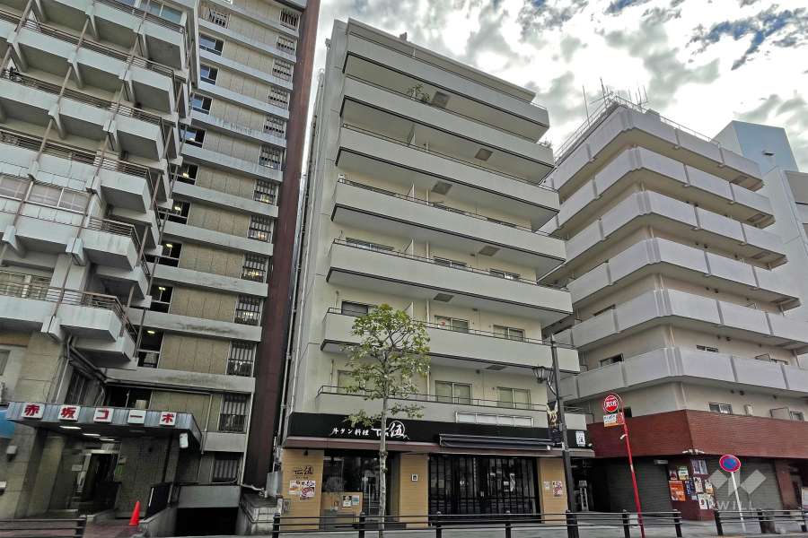 シティマンション赤坂の外観（北側から）