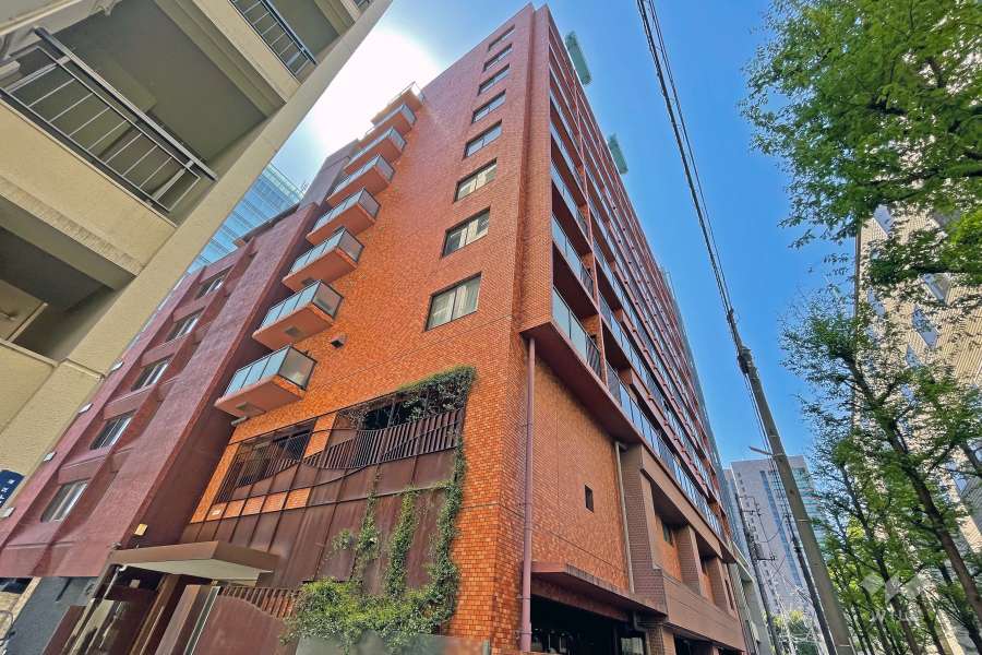 ランジェ青山の外観(北東側から)