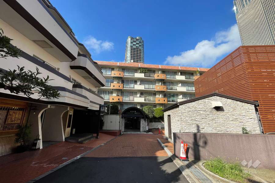 ルイマーブル乃木坂の外観（南西側から）