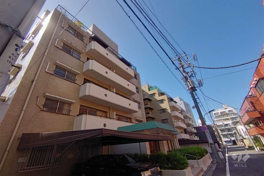 ソフトタウン南青山の外観（東側から）　