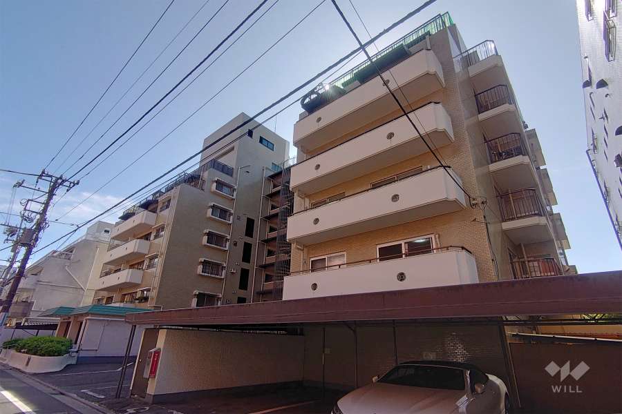 ソフトタウン南青山の外観（北西側から）　