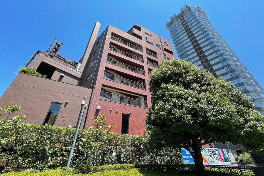 カサグランデミワの外観（北西側から）