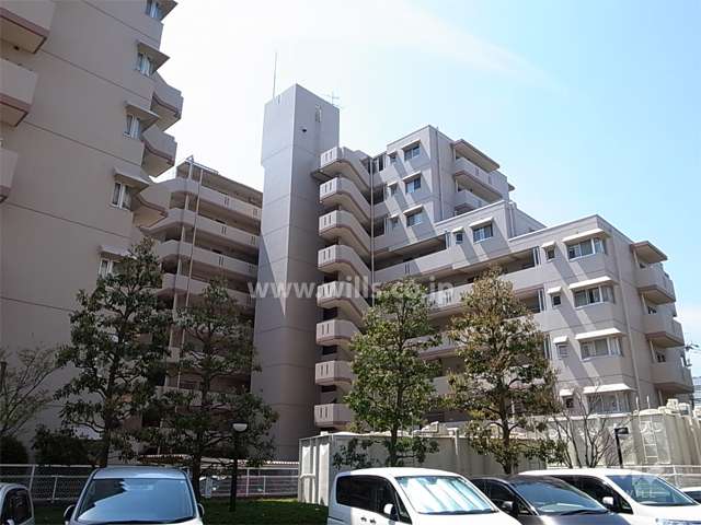 サンロイヤル北園田ブランシュールの外観（北側から）