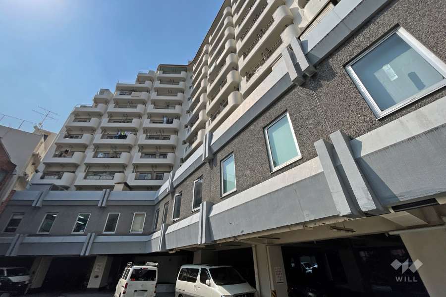 永谷ヒルプラザ六本木の外観（南東側から）