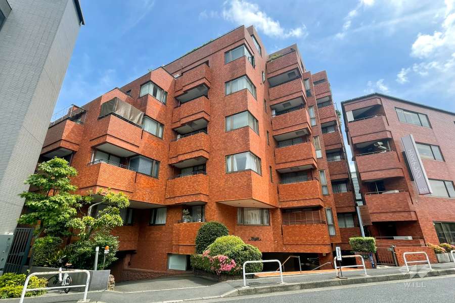 セントラル乃木坂の外観（北側から）