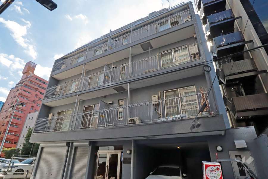 チサンマンション南麻布外観写真(北西側から)