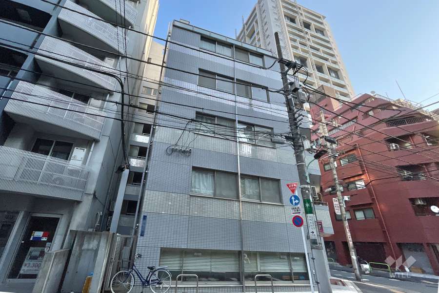 サン麻布十番の外観（南西側から）