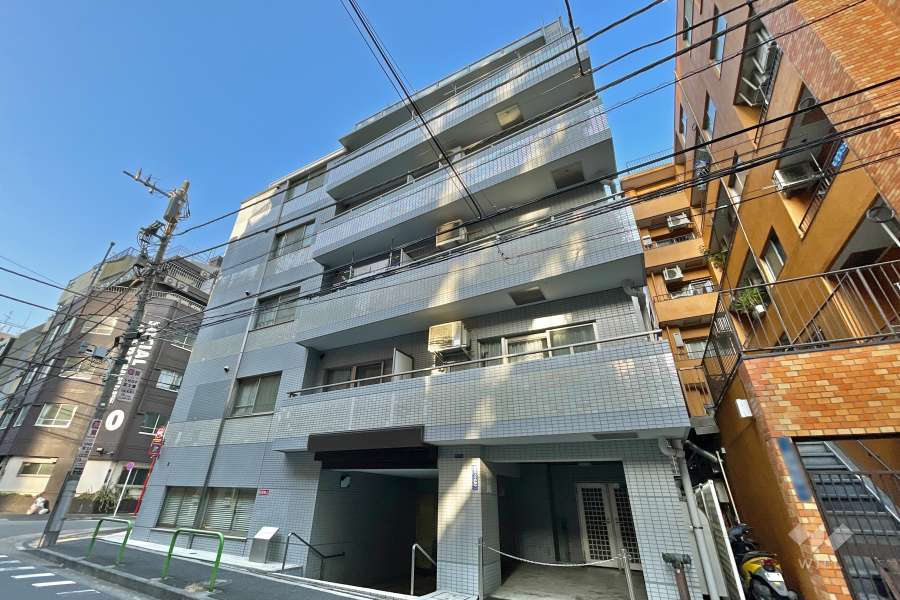 サン麻布十番の外観（北東側から）