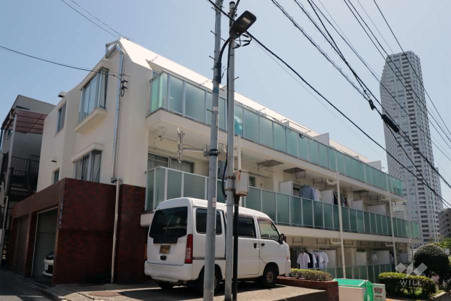 東武ハイライン高輪の外観(北西側から)