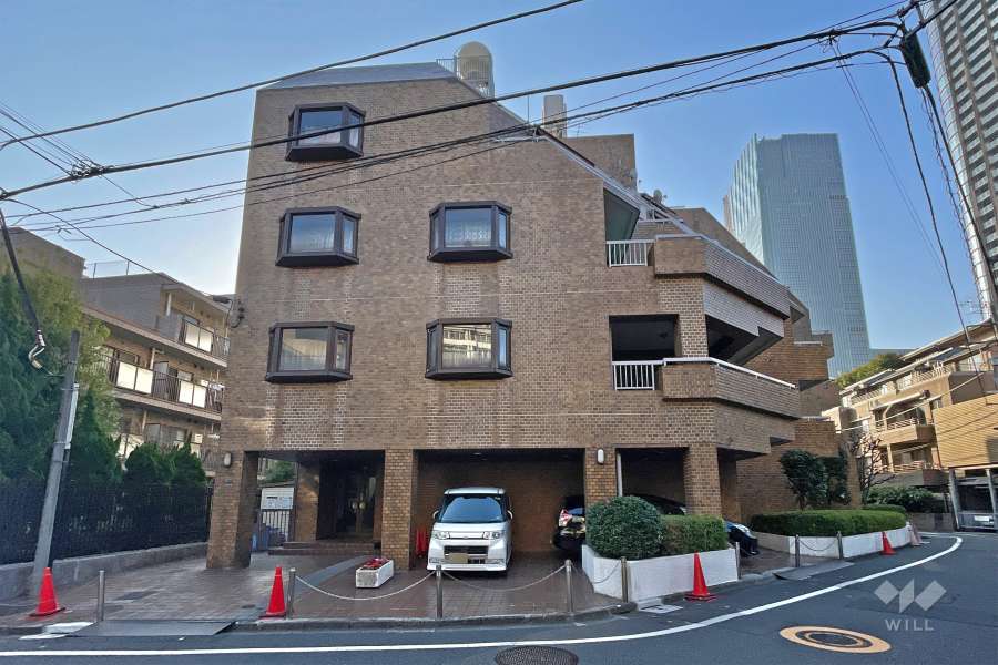ボーン赤坂の外観（北西側から）
