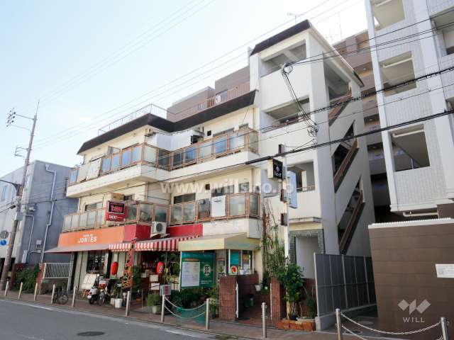 ローズマンションの外観（北西側から）