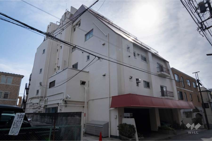 メゾン松方の外観（北西側から）