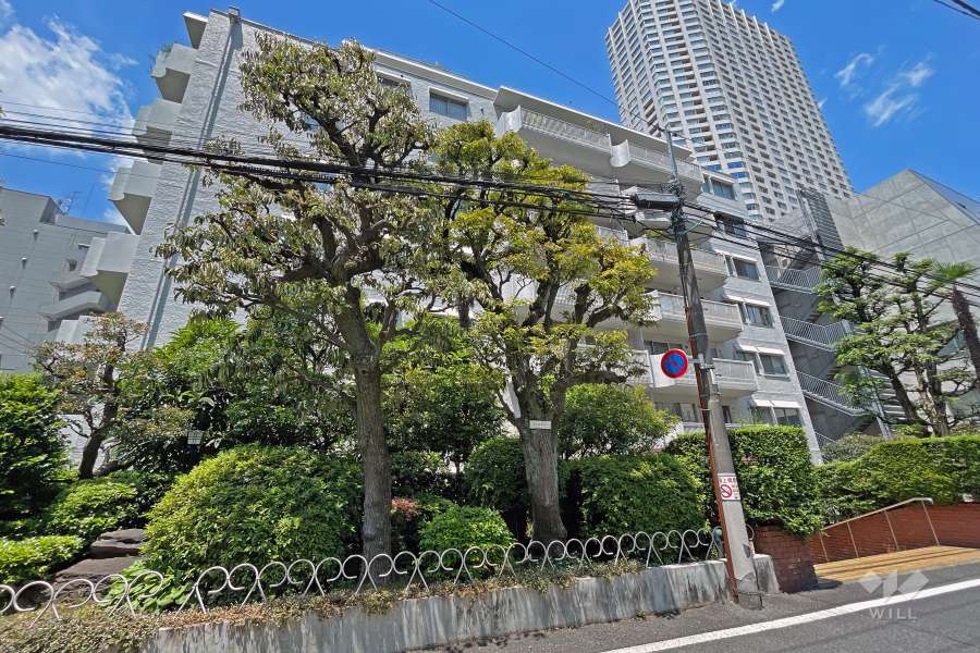 高輪ハウスの外観（南東側から）