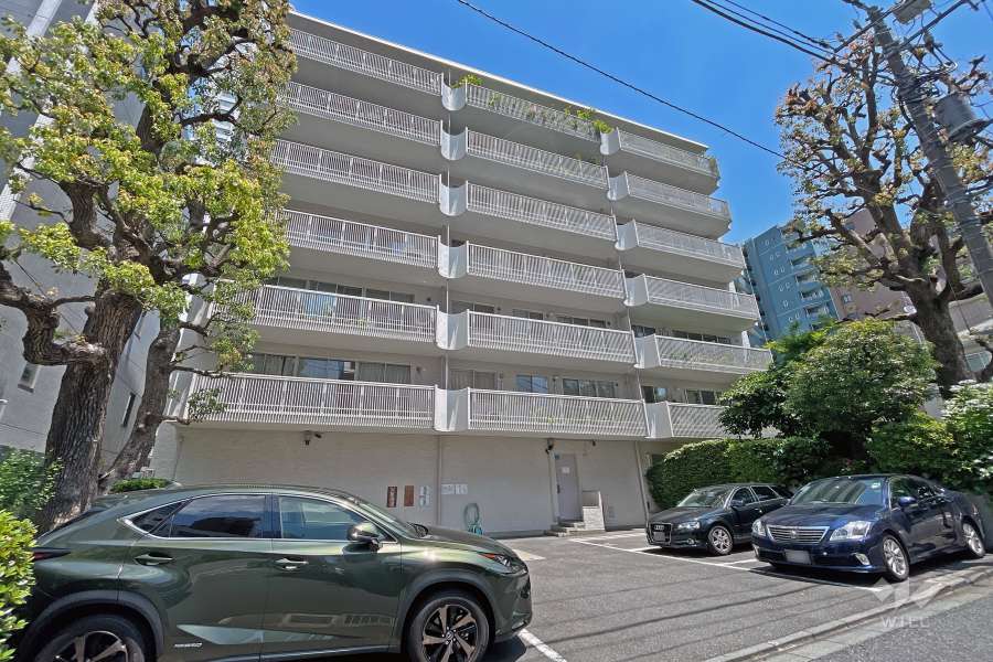 高輪ハウスの外観（南西側から）