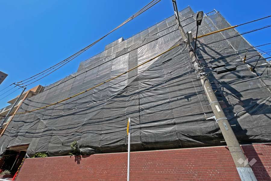 トーア高輪ガーデンの外観（南東側から）