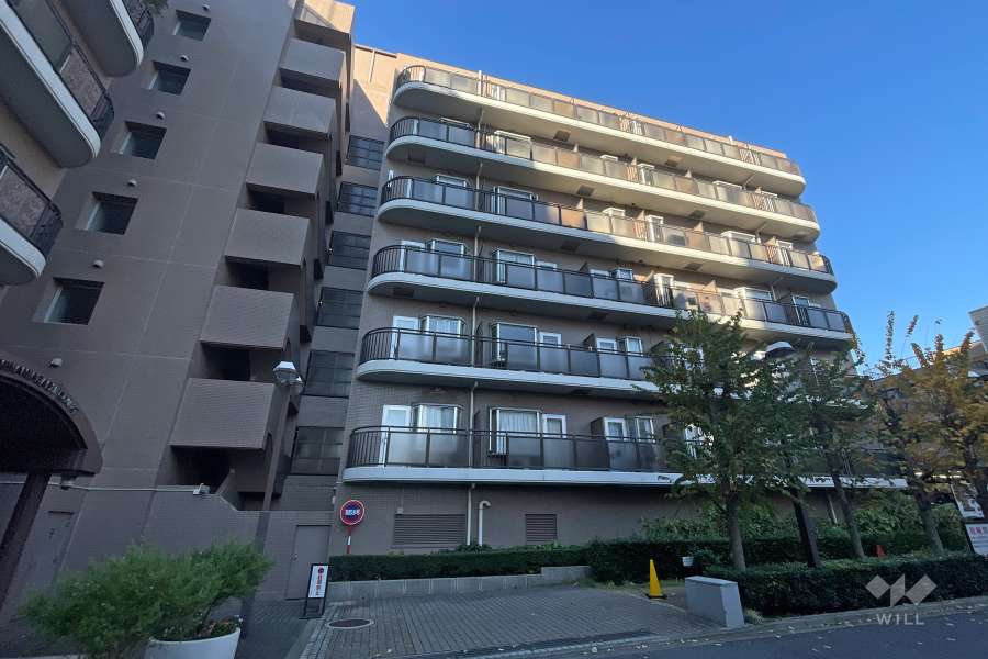 インペリアル南麻布コート＆サテライトの外観（南側から）