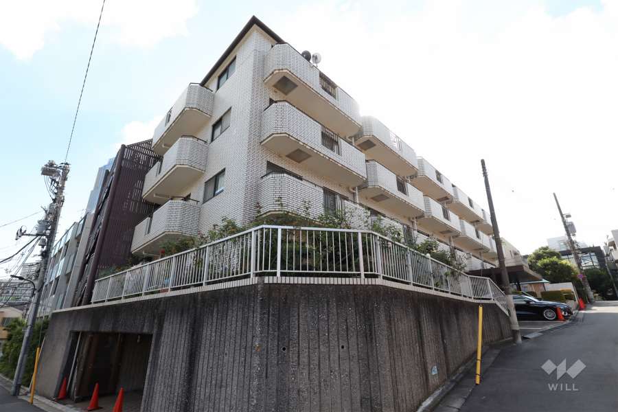 ローザ赤坂の外観（北側から）