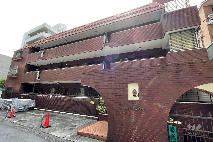 高輪グリーンハイツの外観（北側から）