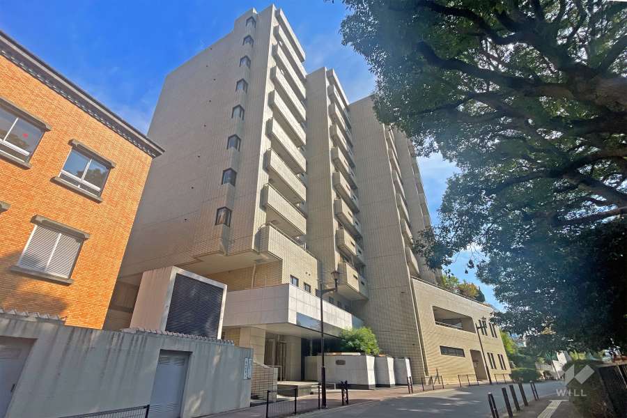 有栖川パークヒルズの外観（西側から）