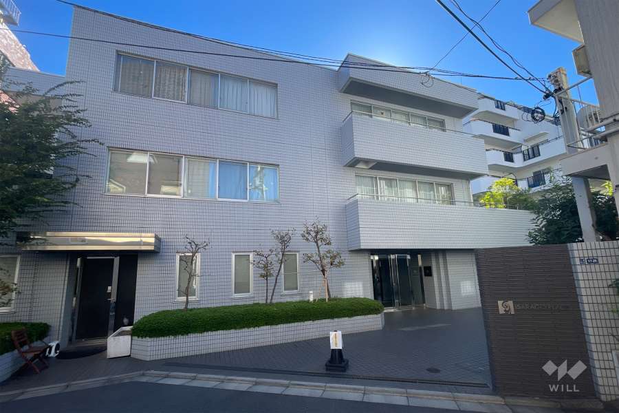 伊皿子プレースの外観（西側から）