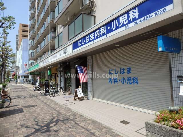 1階の店舗部分