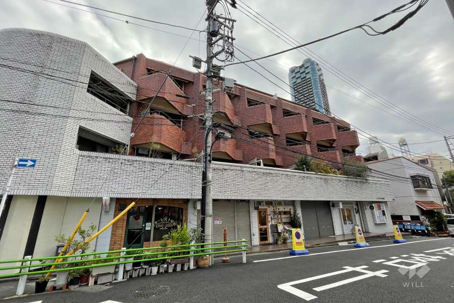 インペリアル赤坂壱番館の外観（北側から）