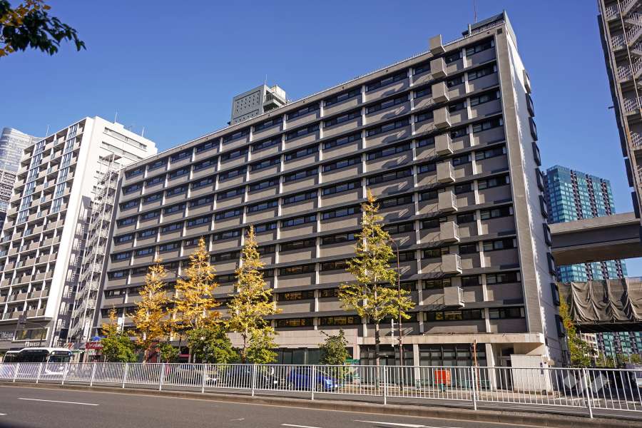 ツイン一の橋１号館の外観（南西側から）