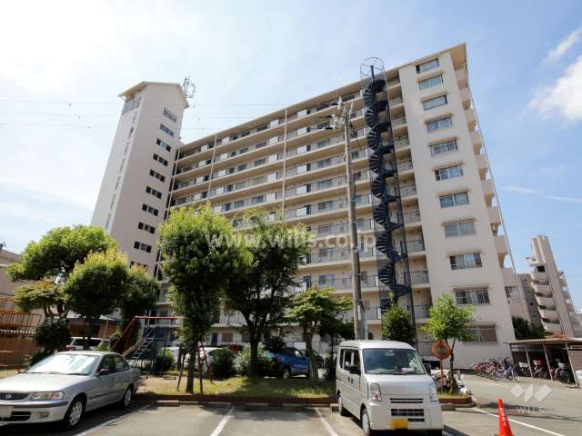 メゾン長洲の外観（北西側から）