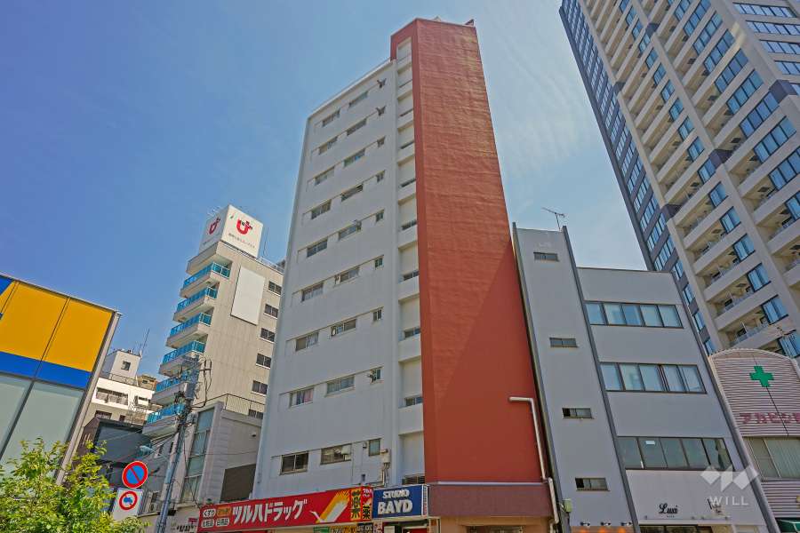 藤ビルの外観（北西側から）