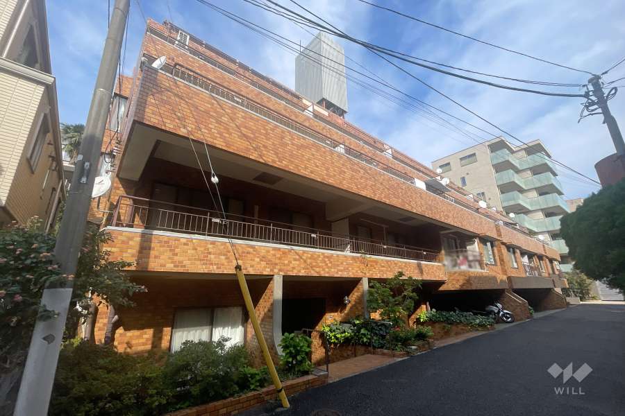 シャンボール南麻布の外観（南西側から）