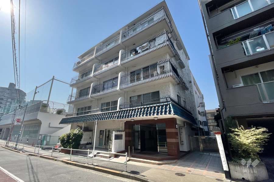 赤坂桧町レジデンスの外観（北側から）