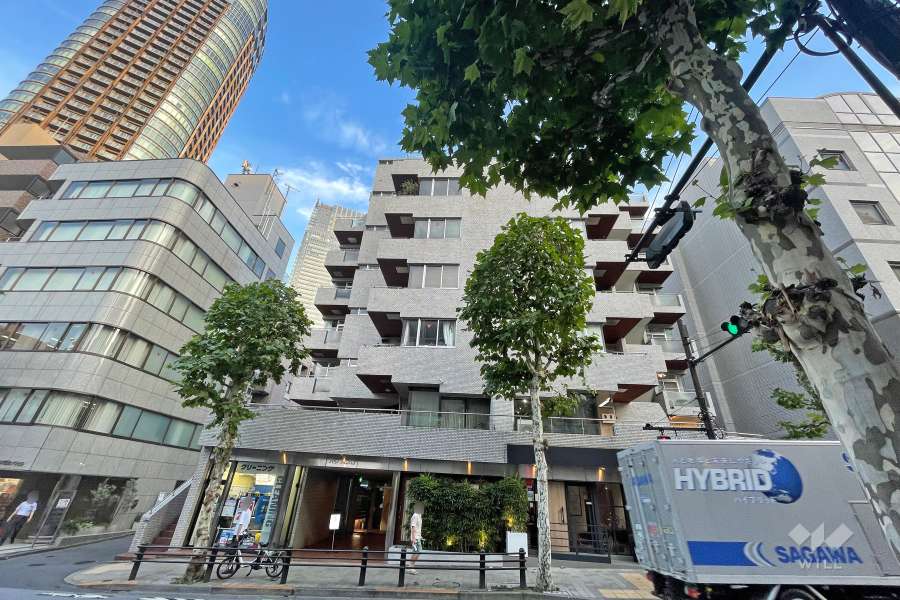 パレ乃木坂の外観（北側から）