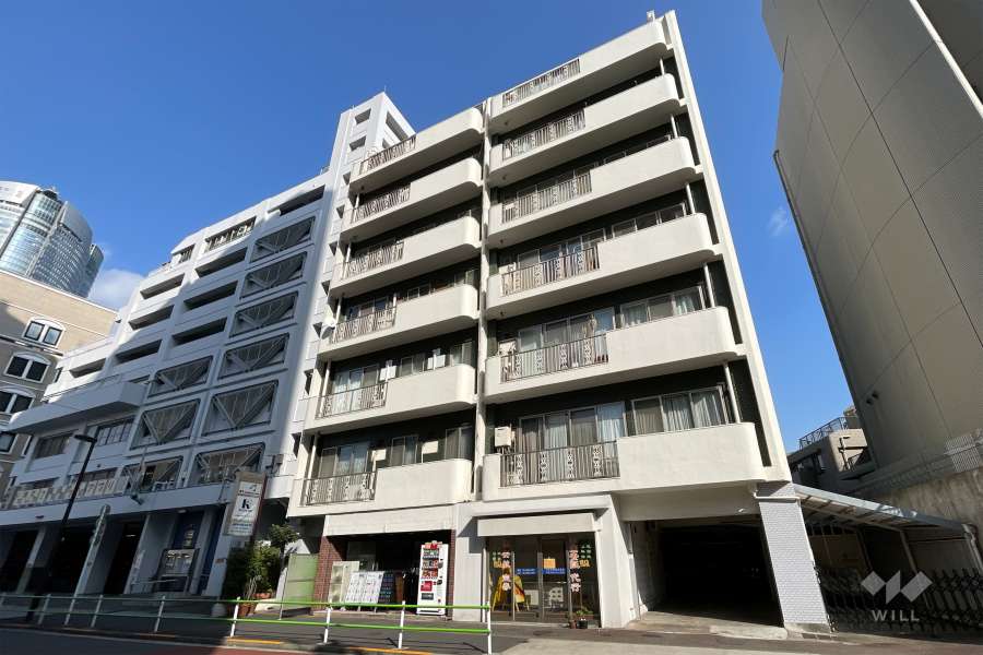 麻布台ナショナルコートの外観（南西側から）