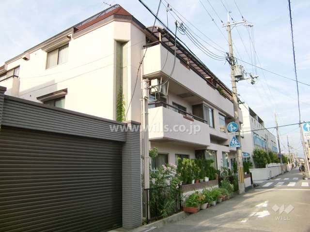 プチ武庫之荘の外観（南西側から）