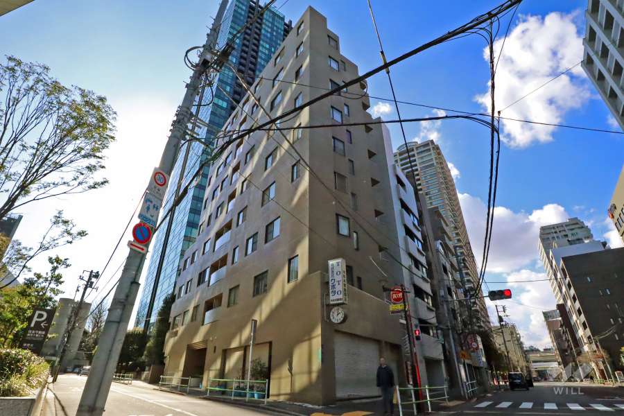 タウンコート三田の外観（北東側から）