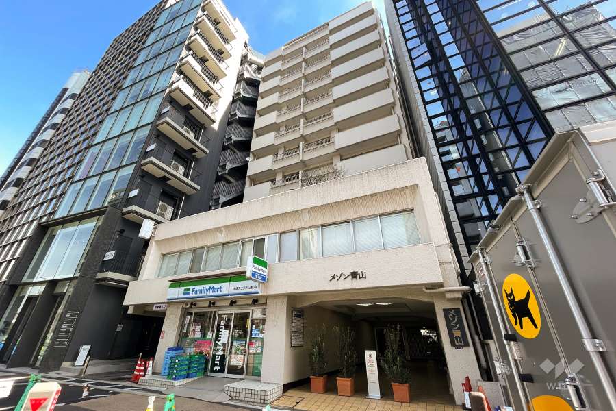 メゾン青山の外観（南西側から）