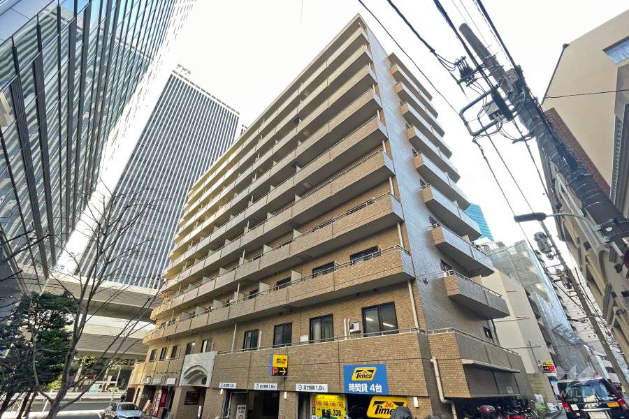イトーピア六本木の外観（北側から）