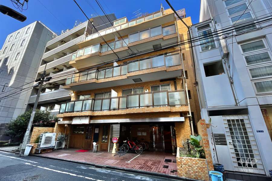 トーア芝ガーデンの外観（北東側から）