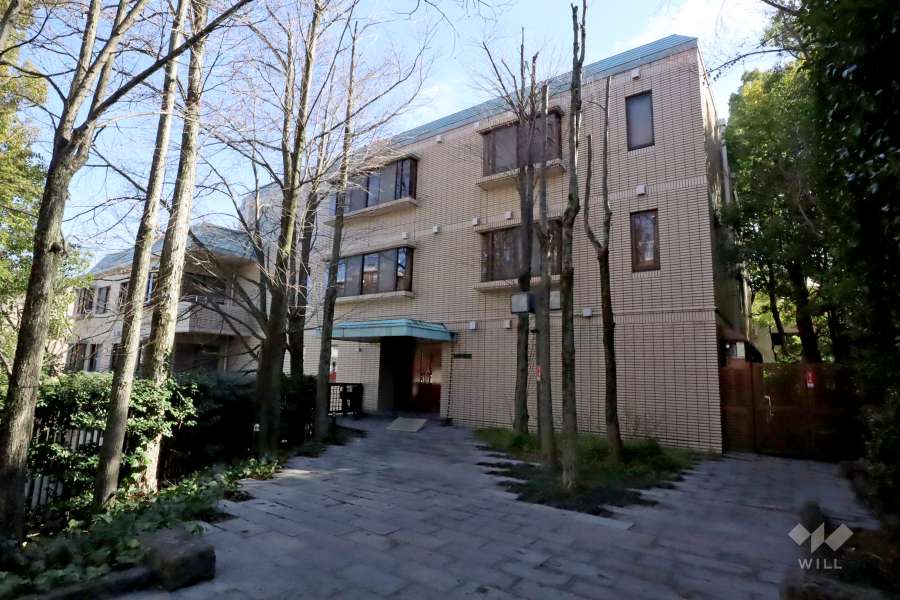 ヴィクトリアコートウエストの外観(北西側から)