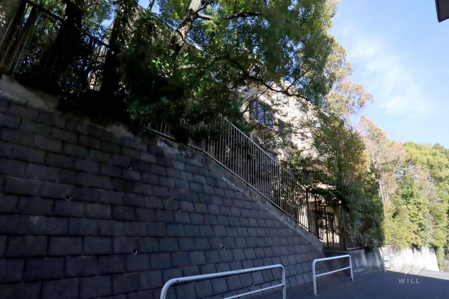 ヴィクトリアコートウエストの外観(南西側から)