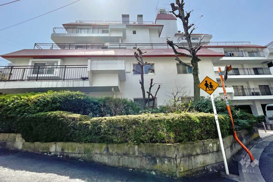 メゾンドール高輪の外観（北東側から）